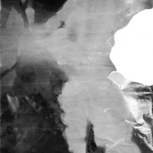 "Jump II / into the void no.4", 2011, ca. 230x127cm, BW - Photogram, unique