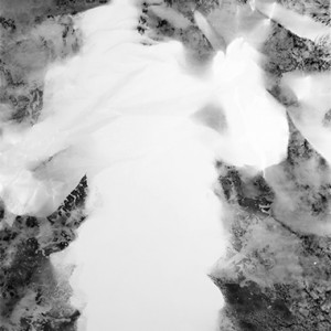 "Jump II / into the void no.6", 2011, ca. 230x127cm, BW - Photogram, unique