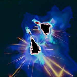 "Two-On-One", 2012, 180x240cm, Lumino-Fuseogram on 5x7 inch sheet film / C-Print analog, 2+1 AP