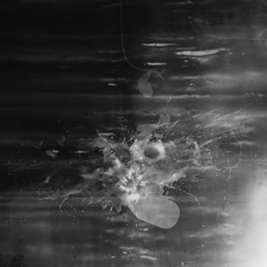 "Fission", 2012, detail view, BW Photogram, unique