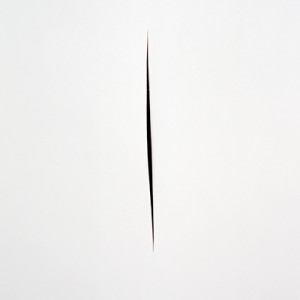 "CAF (cut after Fontana) no.4", 2013, ca. 90x70cm, C-Print analog, 2+1 AP