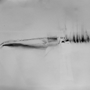 "Sword No.5", 2007, ca. 60x50cm, B/W Photogram, unique