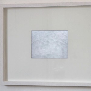 "Snowcloud", 14,5×19,5 cm retina dispaly in objectframe