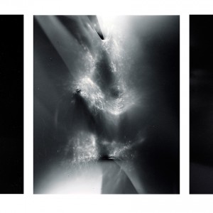 “KNGTLY VII no.10/no.11/no.12 (Knight Memorial)″, triptych, 2015, each ca. 120x90cm, photogram on colorfilm/C-Print analog, 2+1 AP