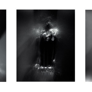 “KNGTLY VIII no.3/no.11/no.7 (Knight Memorial)″, triptych, 2015, each ca. 120x90cm, photogram on colorfilm/C-Print analog, 2+1 AP