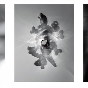 “G.O.D. (Glory or Death) triptych no.3″, 2016, je ca. 120x90cm, photogram on colorfilm/C-Print analog, 2+1 AP