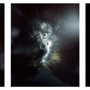 “UC I triptych no.1″, 2016, je ca. 120x90cm, photogram on colorfilm/C-Print analog, 2+1 AP