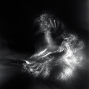 “Aquila II No.5″, 2016, ca. 120x90cm, photogram on colorfilm/C-Print analog, 2+1 AP