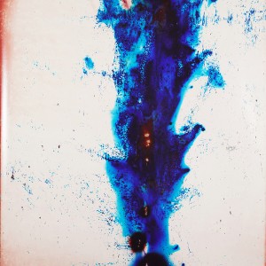 "Topol-M", 2021, ca. 240x127cm, Rocketogram / Color-Photogram, unique